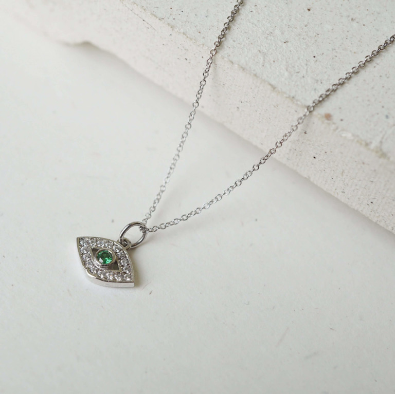 Alternative view of EVIL EYE NECKLACE