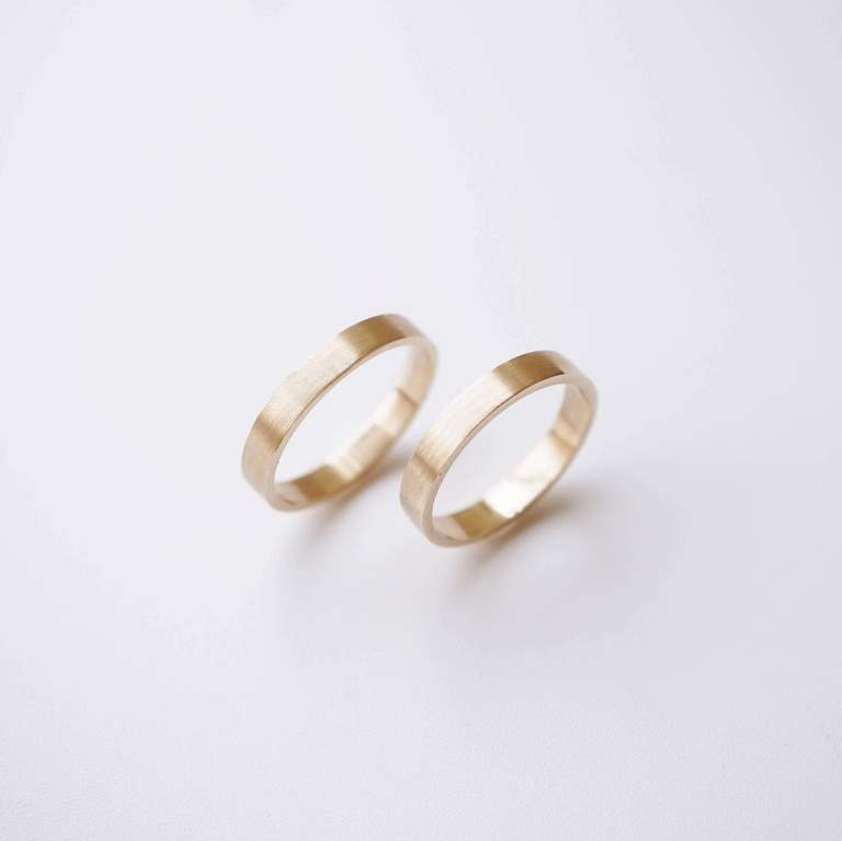 COUPLE BAND RING - 3MM