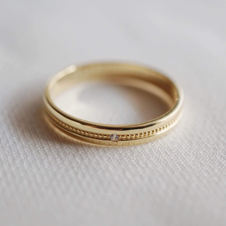 MILGRAIN RING - 3MM
